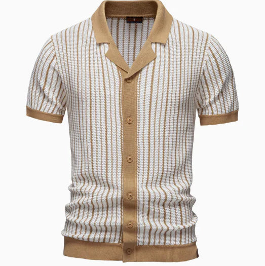 Classic Fashion Polo Shirt Cardigan