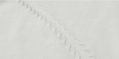 classic Half Zipper Knitted Polo Shirt