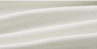classic Half Zipper Knitted Polo Shirt