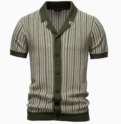 Classic Fashion Polo Shirt Cardigan